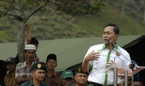 Menteri Kehutanan Zulkifli Hasan.