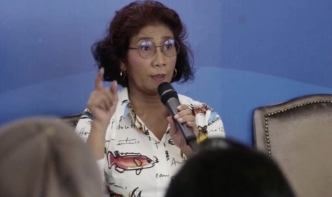 Menteri Kelautan dan Perikanan (KKP), Susi Pudjiastuti 