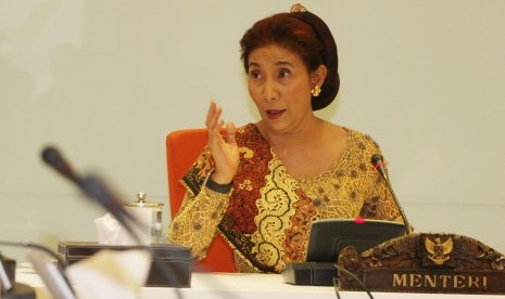 Menteri Kelautan dan Perikanan (KKP) Susi Pudjiastuti 