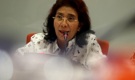 Menteri Kelautan dan Perikanan (KKP) Susi Pudjiastuti.