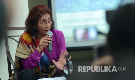 Menteri Kelautan dan Perikanan RI, Susi Pudjiastuti 