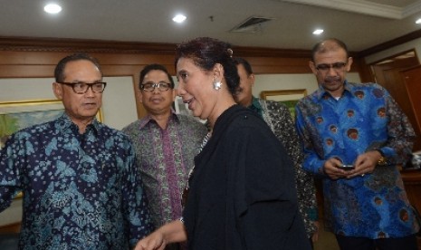 Menteri Kelautan dan Perikanan Susi Pudjiastuti.