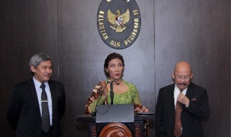 Menteri Kelautan dan Perikanan Susi Pudjiastuti.