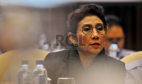 Menteri Kelautan dan Perikanan, Susi Pudjiastuti 