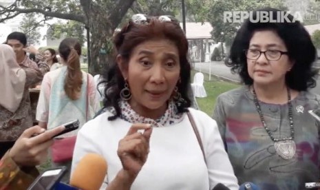 Menteri Kelautan dan Perikanan, Susi Pudjiastuti 