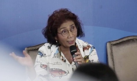 Menteri Kelautan dan Perikanan, Susi Pudjiastuti 