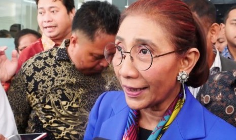 Menteri Kelautan dan Perikanan, Susi Pudjiastuti 