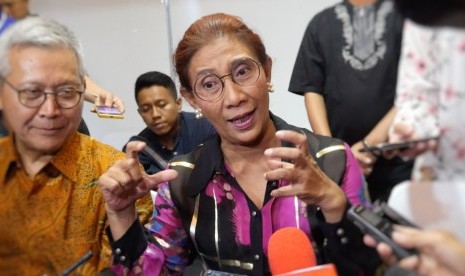 Menteri Kelautan dan Perikanan, Susi Pudjiastuti 