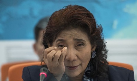 Menteri Kelautan dan Perikanan Susi Pudjiastuti