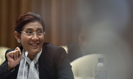 Indonesian Maritime and Fisheries Minister Susi Pudjiastuti