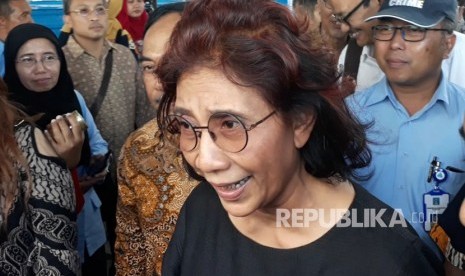 Menteri Kelautan dan Perikanan, Susi Pudjiastuti.