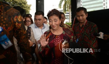 Menteri Kelautan dan Perikanan Susi Pudjiastuti.