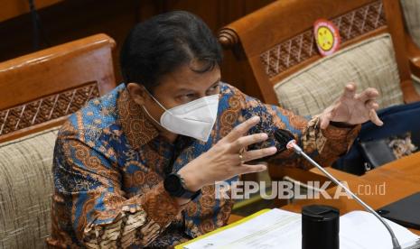 Menteri Kesehatan Budi Gunadi Sadikin .