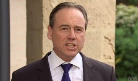  Menteri Kesehatan Federal, Greg Hunt