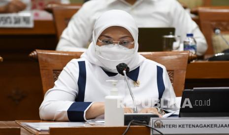 Menteri Ketenagakerjaan Ida Fauziyah.