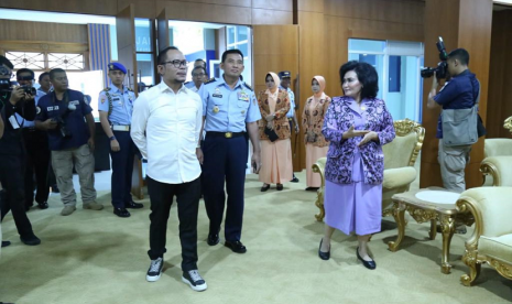 Menteri Ketenagakerjaan, M. Hanif Dhakiri menghadiri pembukaan MOS + ACA National Championship di SMA Pradita Dirgantara, Solo, Jateng, Rabu (3/7).