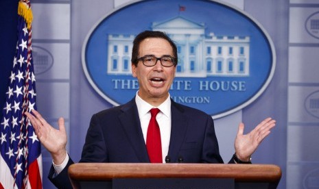 Menteri Keuangan AS Steven Mnuchin 