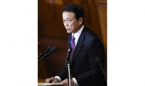 Menteri Keuangan Jepang Taro Aso 