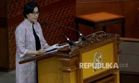 Menteri keuangan Sri Mulyani Indrawati 