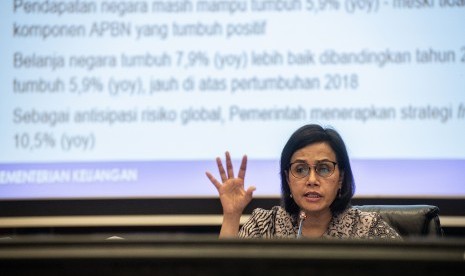 Menteri Keuangan Sri Mulyani.