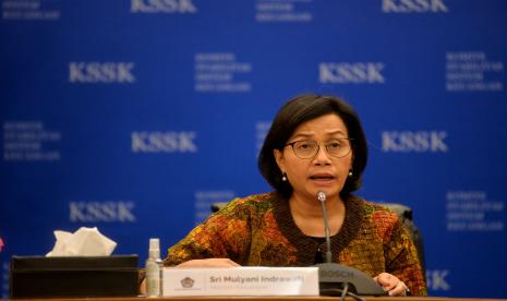 Menteri Keuangan Sri Mulyani.