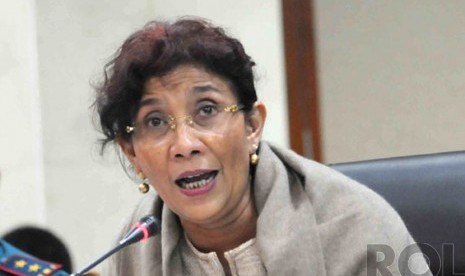 Menteri KKP Susi Pudjiastuti.