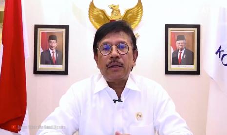 Menteri Komunikasi dan Informatika (Menkominfo) Johnny G. Plate