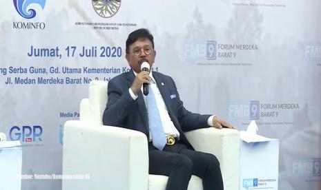 Menteri Komunikasi dan Informatika (Menkominfo) Johnny G. Plate