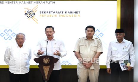 Menteri Koordinator Bidang Infrastruktur dan Pembangunan Kewilayahan (Menko IPK), Agus Harimurti Yudhoyono.