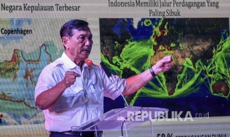 Menteri Koordinator Bidang Kemaritiman RI Luhut Binsar Pandjaitan.