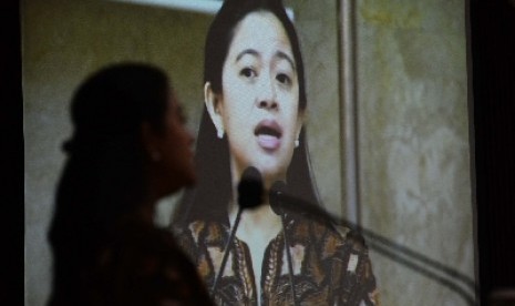 Menteri Koordinator Bidang Pembangunan Manusia dan Kebudayaan, Puan Maharani.