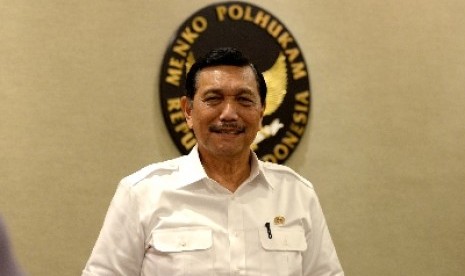 Menteri Koordinator Bidang Politik, Hukum, dan Keamanan Luhut Panjaitan.