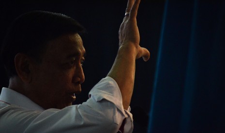 Menteri Koordinator Bidang Politik, Hukum, dan Keamanan (Menkopolhukam) Wiranto