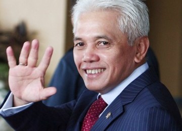 Menteri Koordinator Perekonomian Hatta Rajasa 