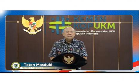 Menteri Koperasi dan UKM Teten Masduki