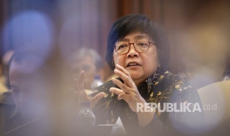 Menteri Lingkungan Hidup dan Kehutanan (LHK) Siti Nurbaya Bakar.