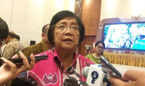 Menteri Lingkungan Hidup dan Kehutanan (LHK) Siti Nurbaya Bakar