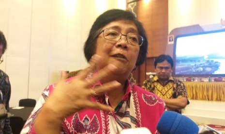 Menteri Lingkungan Hidup dan Kehutanan (LHK) Siti Nurbaya Bakar