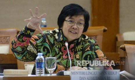 Menteri Lingkungan Hidup dan Kehutanan (LHK) Siti Nurbaya.