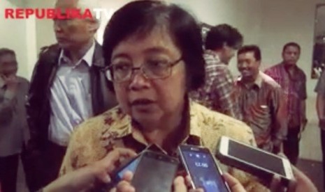 Menteri Lingkungan Hidup dan Kehutanan, Siti Nurbaya Bakar 