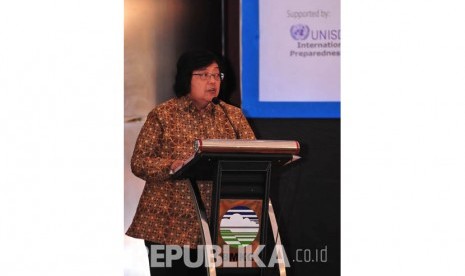 Menteri Lingkungan Hidup dan Kehutanan, Siti Nurbaya