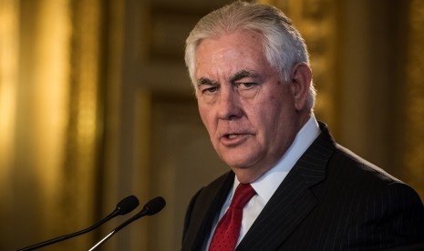 Menteri Luar Negeri Amerika Serikat Rex Tillerson.