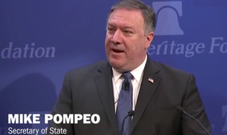 Menteri Luar Negeri AS, Mike Pompeo