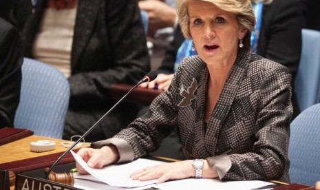 Menteri Luar Negeri Australia, Julie Bishop.