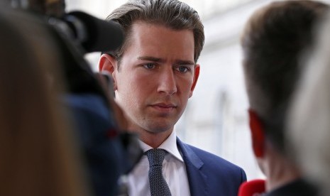 Menteri Luar Negeri Austria, Sebastian Kurz.