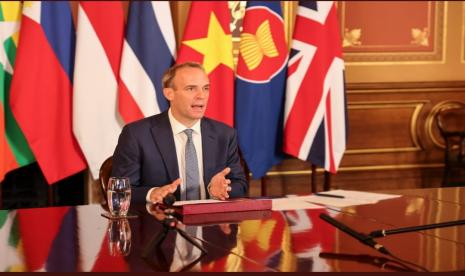 Menteri Luar Negeri Inggris Dominic Raab