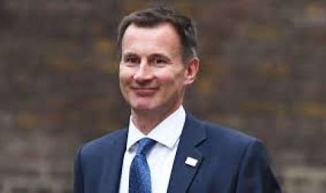 Menteri Luar Negeri Inggris Jeremy Hunt.