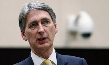 Menteri Luar Negeri Inggris Philip Hammond.