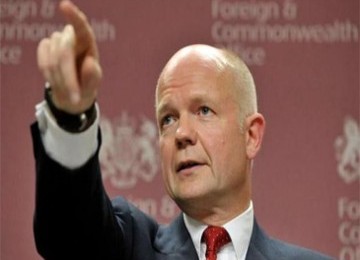 Menteri Luar Negeri Inggris William Hague