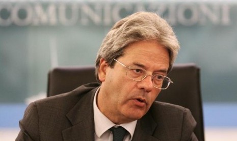 Menteri Luar Negeri Italia Paolo Gentiloni